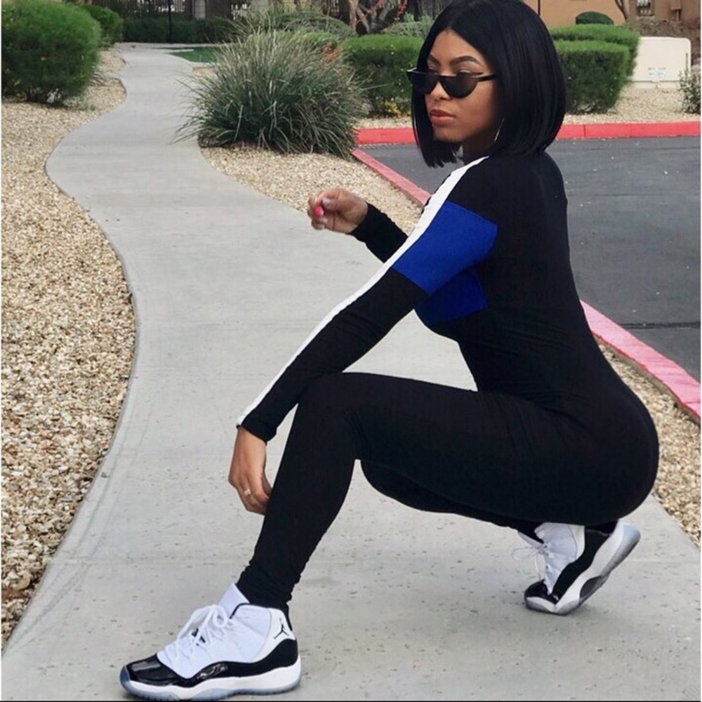 Fashion Nova Lounge Jumpsuit💙🖤